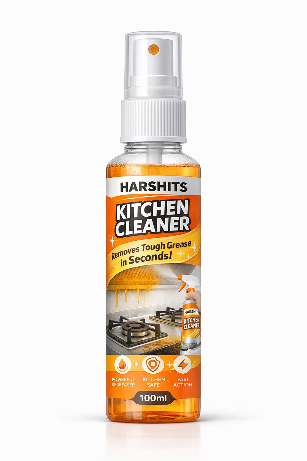 Harshits Kitchen Cleaner 100 ml