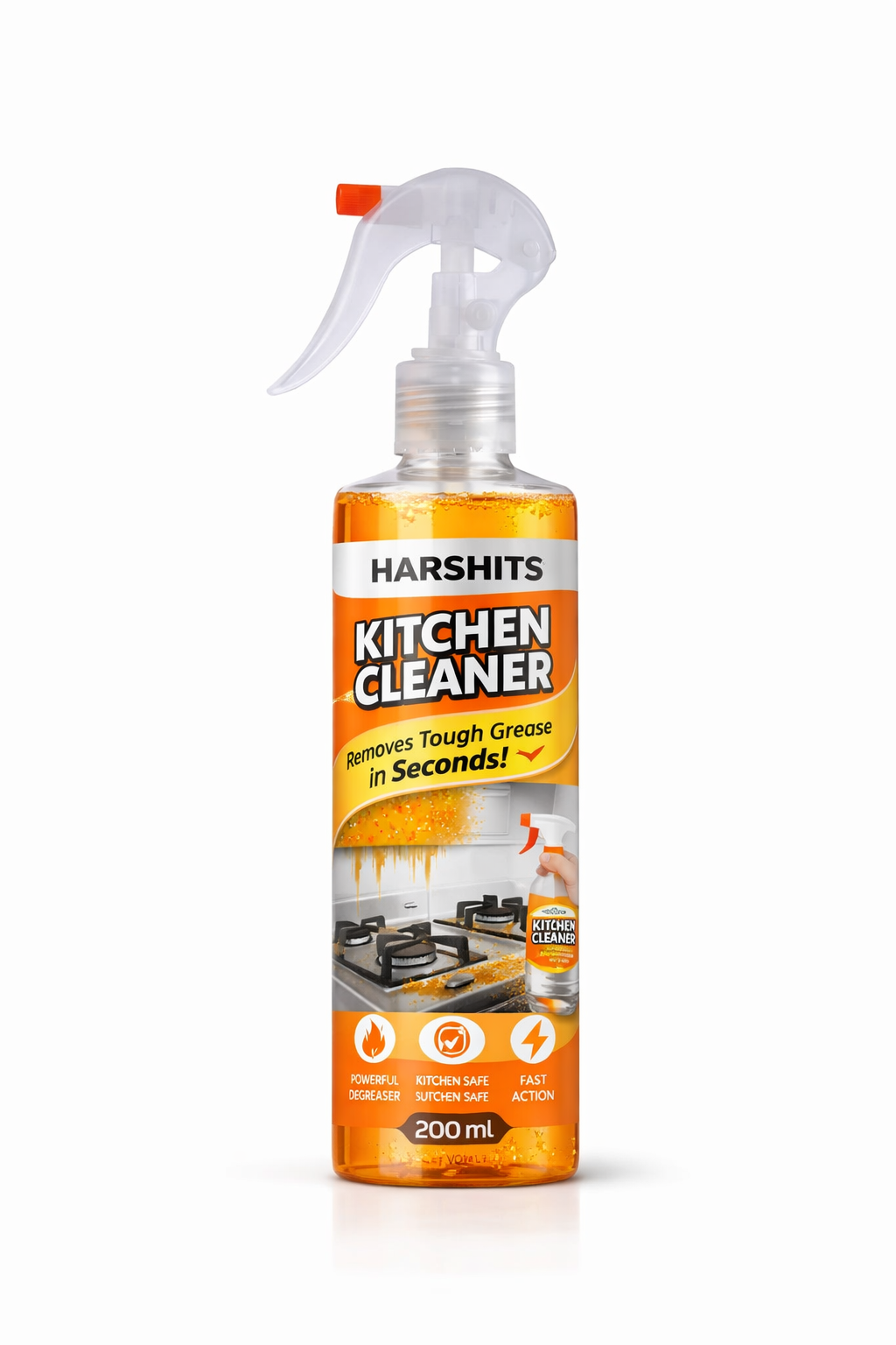 Harshits Kitchen Cleaner 250 ml