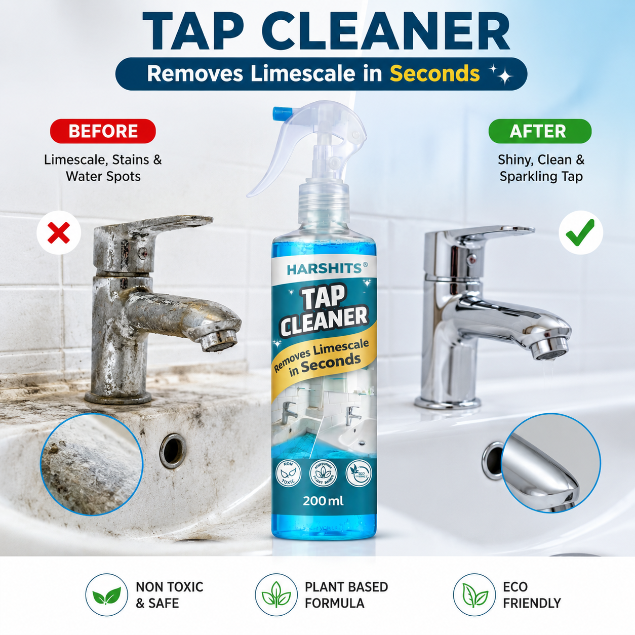 Harshits Tap Cleaner 250 ml