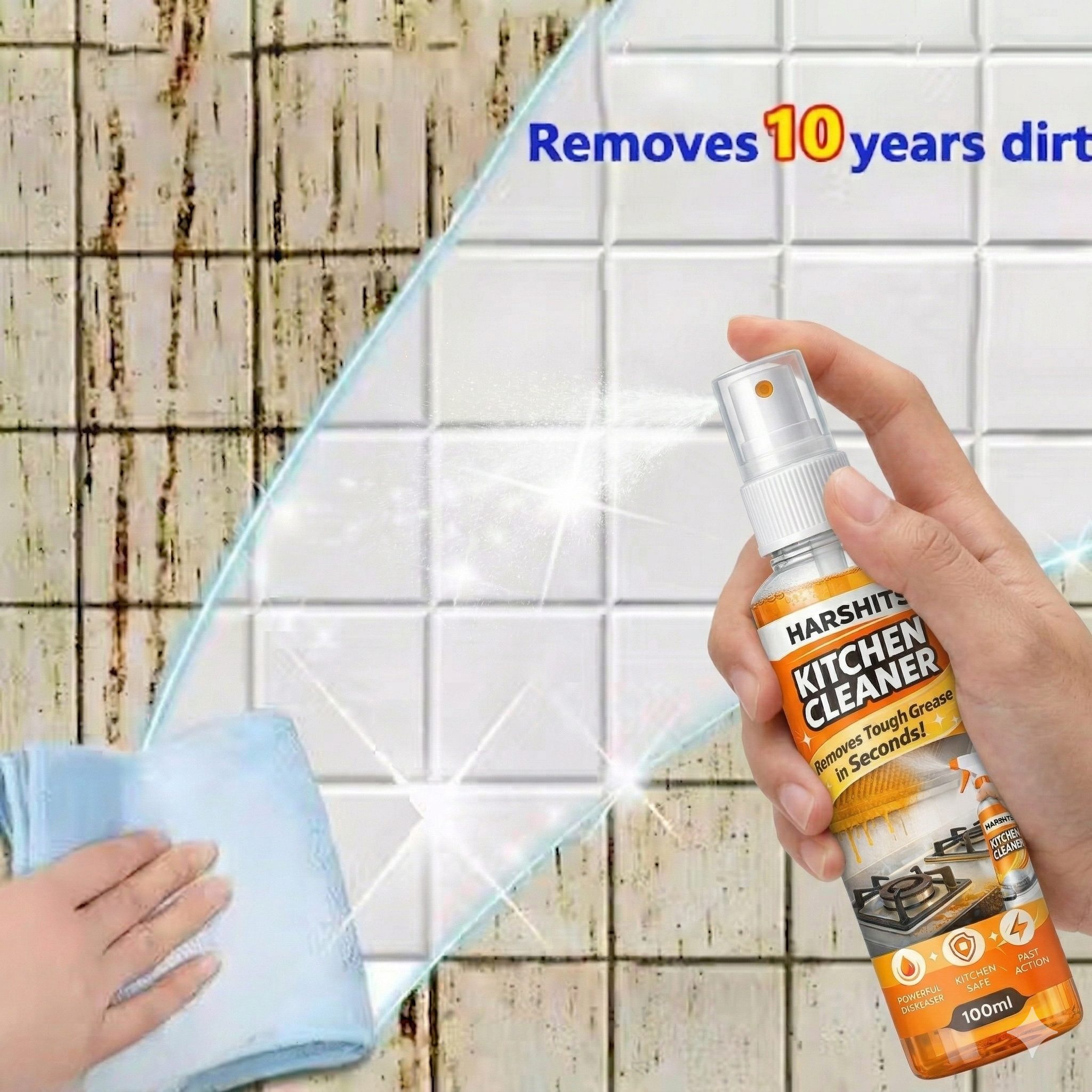 Harshits Kitchen Cleaner 100 ml