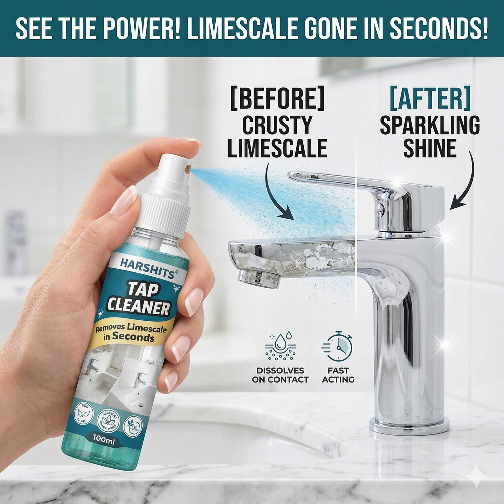 Harshits Tap Cleaner 100 ml